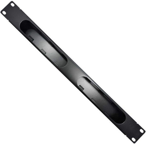 PASSA CABO HORIZONTAL 1Ux19" PRETO - Imagem 2