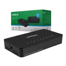 SWITCH 8 PORTAS 10/100 SF 800 Q+ INTELBRAS
