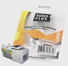 CONECTOR FEMEA KEYSTONE SOHOPLUS CAT6