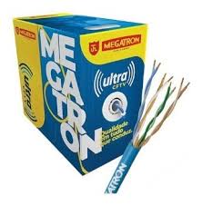 CAIXA DE CABO DE REDE CFTV 24AWG 4 PARES 300 METROS