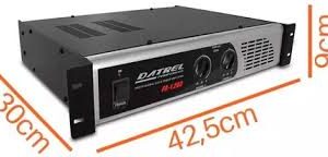 AMPLIFICADOR DATREL DE POTENCIA PA 5000 600W