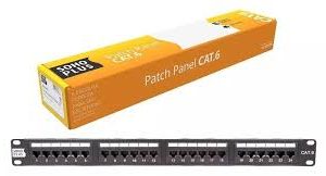 PATCH PANEL 24 PORTAS CAT6 T568A/B SOHOPLUS